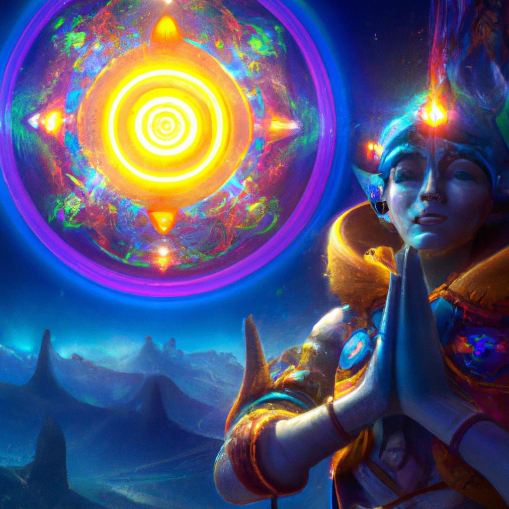 Orion's Belt as Holy Spirit Emoji: Detailed Concept Art