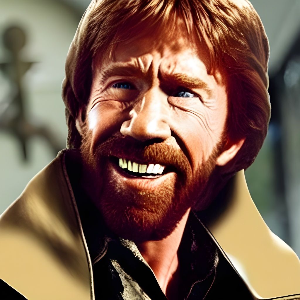 Chuck Norris as Harry Potter: An AI Vision