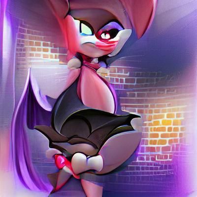Rouge the Bat Digital Art