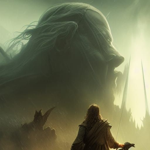Lord of the Rings Dark Fantasy Art
