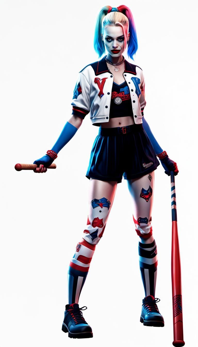 Harley Quinn Concept Art in Unreal Engine