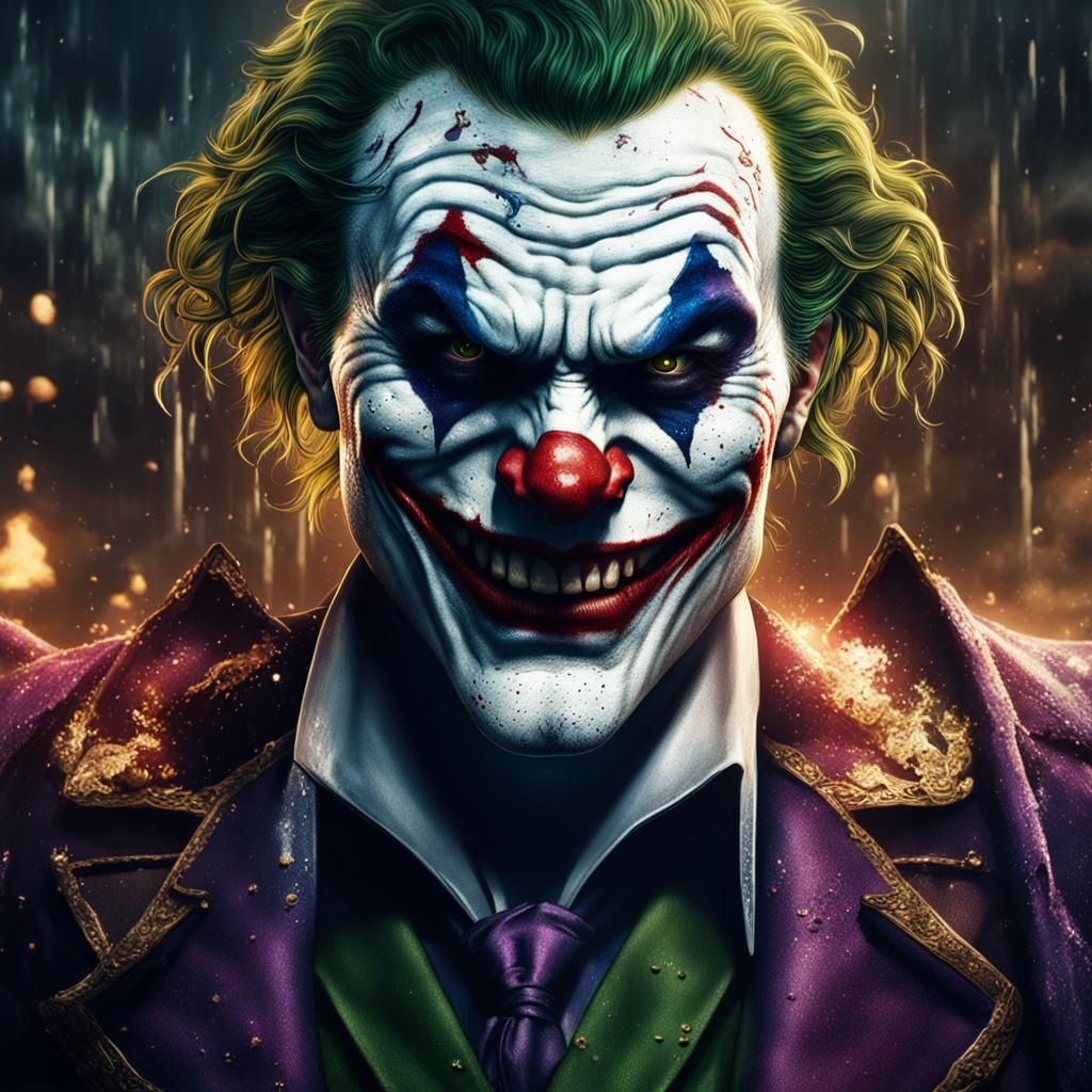 crying evil joker