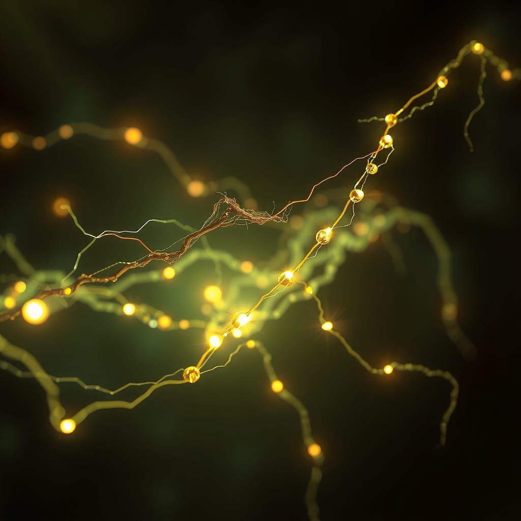 Photorealistic Eldritch litch Light tendrils