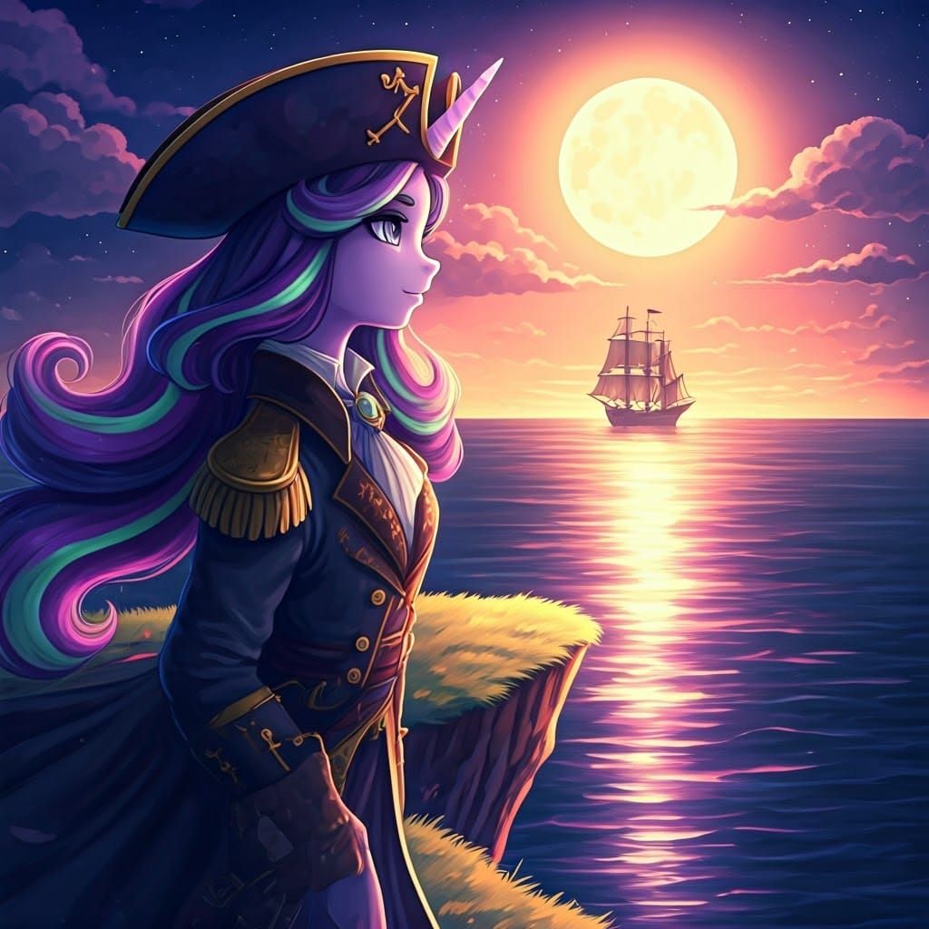 Time Mage Pirate Starlight Glimmer Anime Key Visual