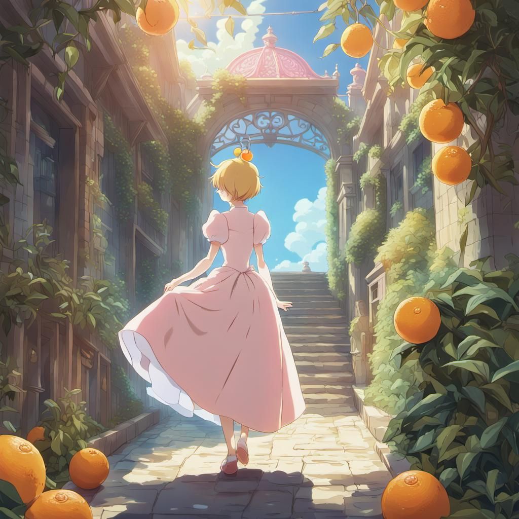 Citrus Cinderella: Anime-Style Gingerella in Studio Ghibli S...