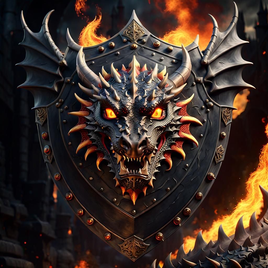 Dungeon Dragon Shield