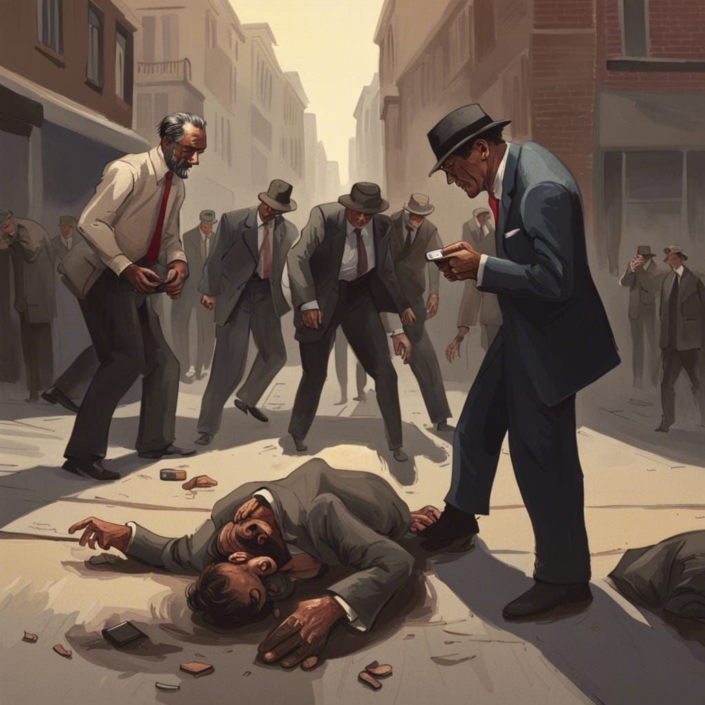 Disturbing Street Robbery Ignored by Crowd