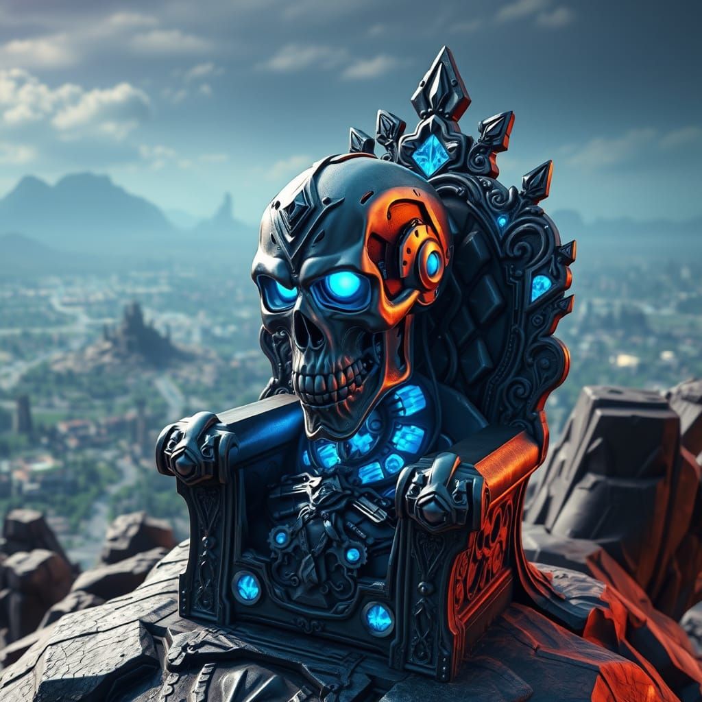 Fortnite Skull Skin Reigns on Diamond Throne, Fortnite Map A...