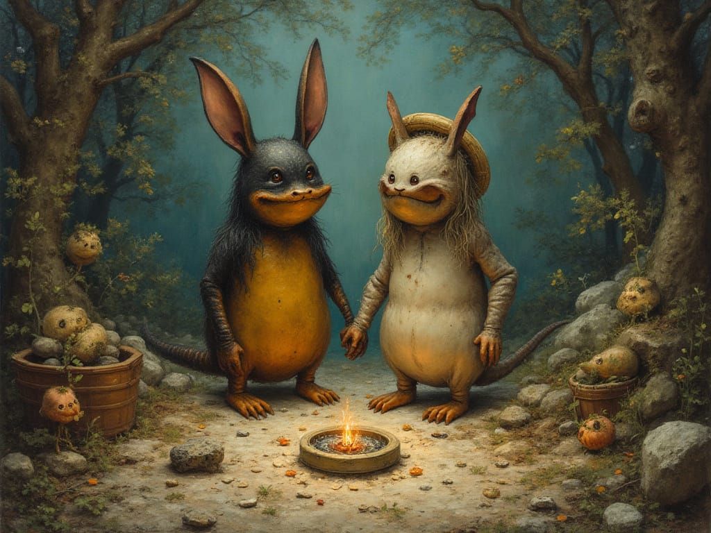 The Pre-Wedding Search for the Famous Good-Lux Charm of Fiddledon-Dee