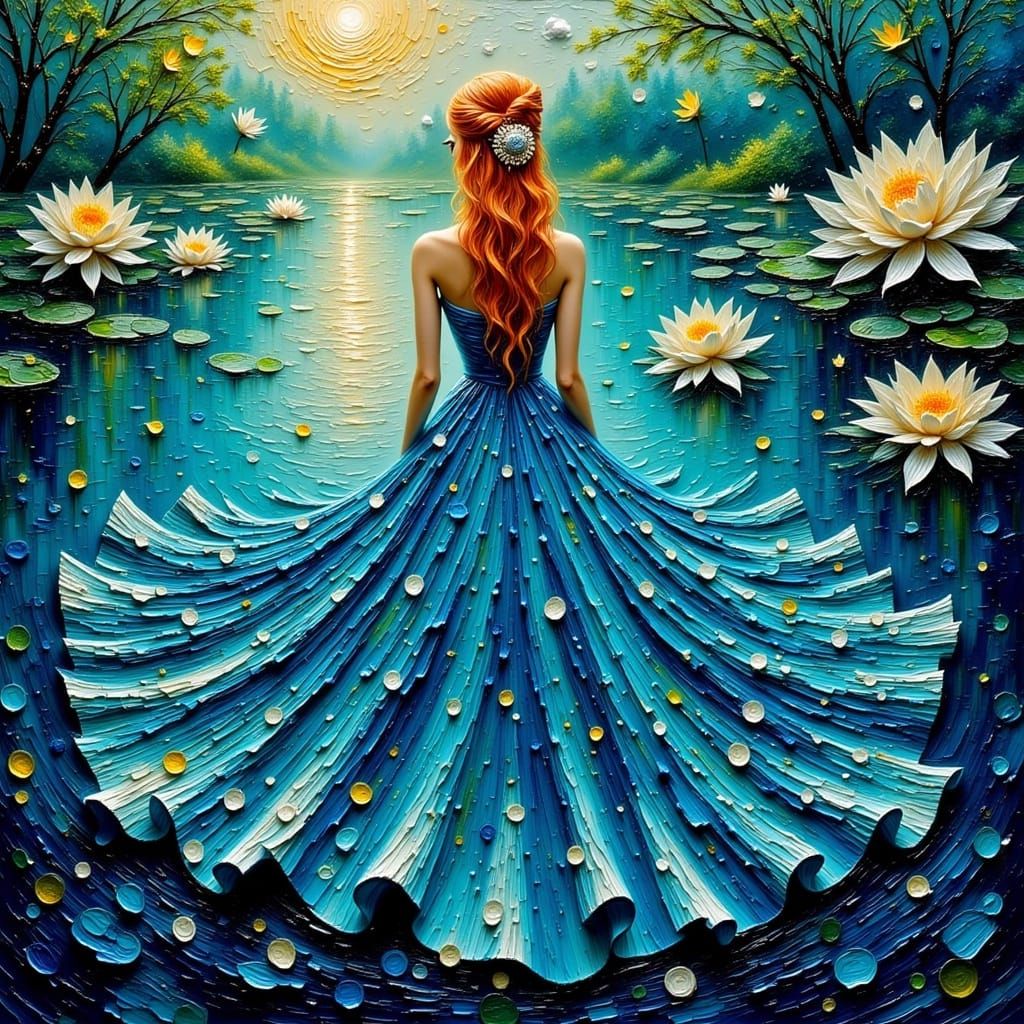 If Claude Monet were a Fashion Designer...