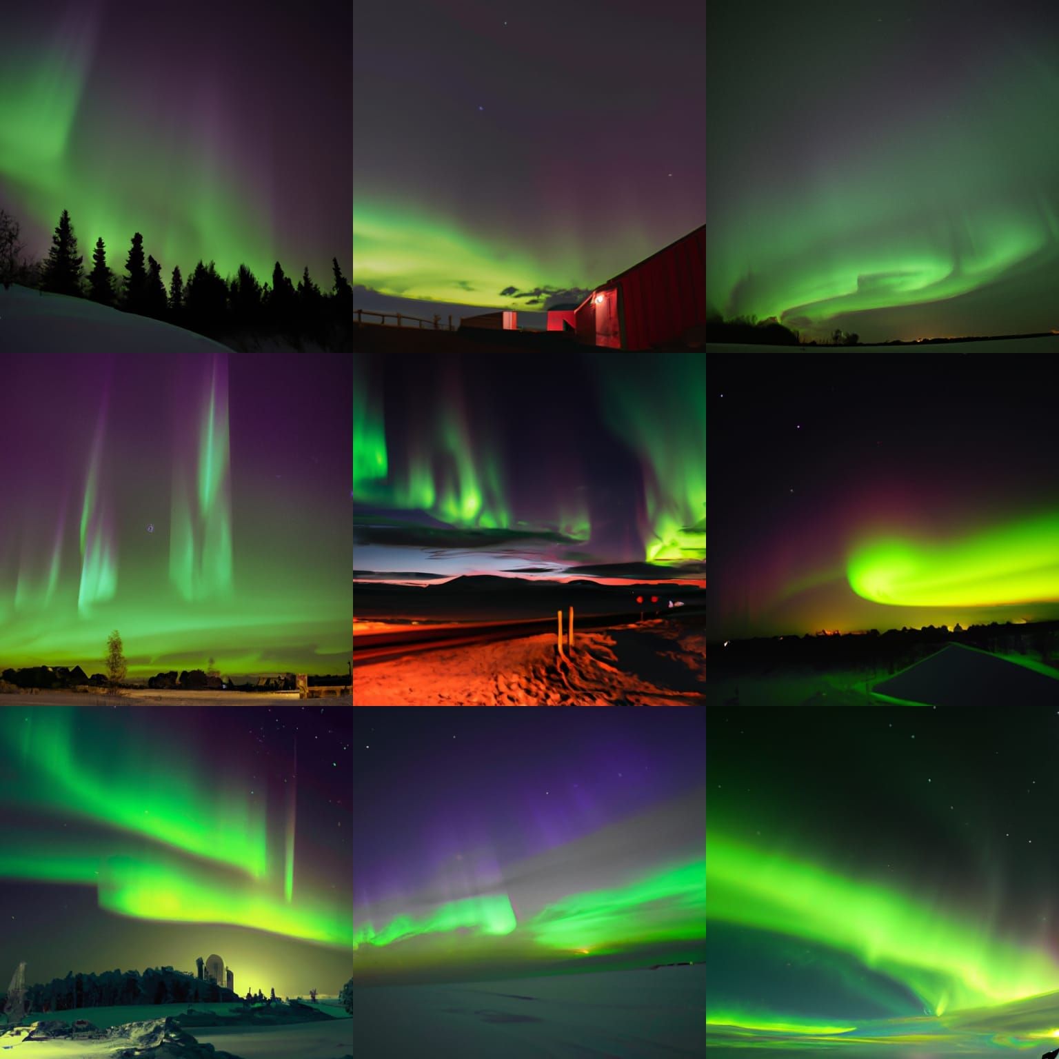 Magnificent Aurora Borealis Display