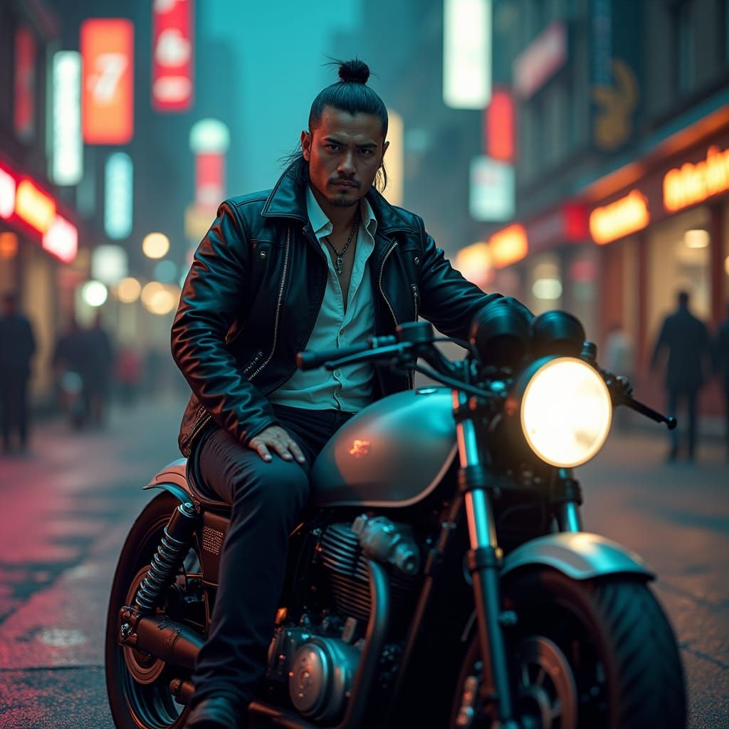 Genghis Khan Rides into the Cyberpunk Future