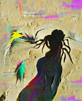 Surreal Desert Spirit Album Cover Art