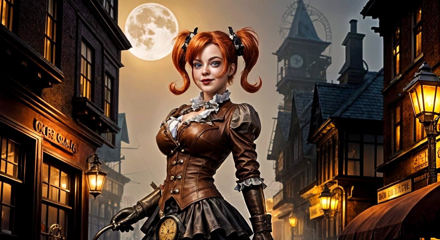 The Many Faces Of Pencewise, The Steampunk Clown : 17