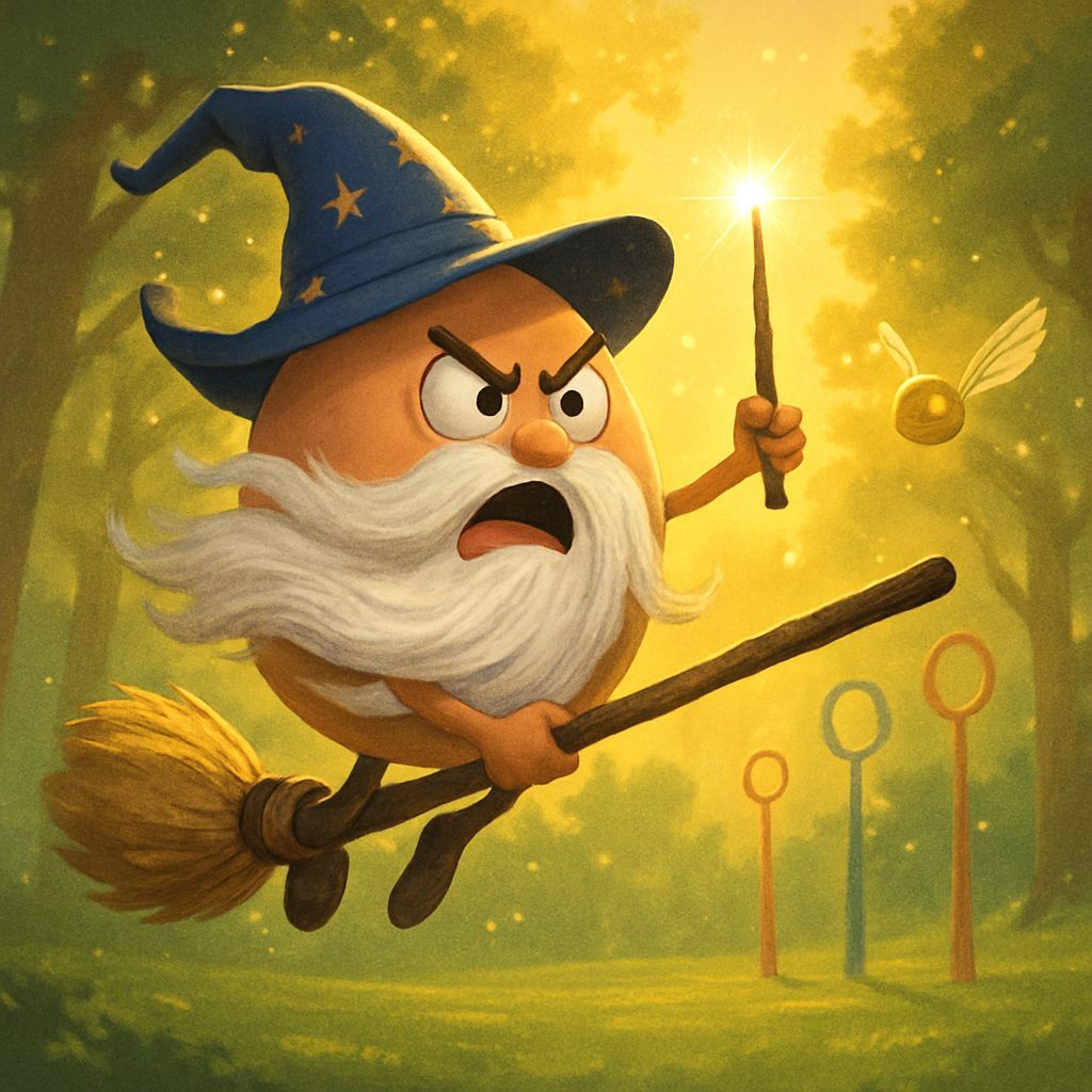 HarryEgg and the Tempestuous Quidditch Match