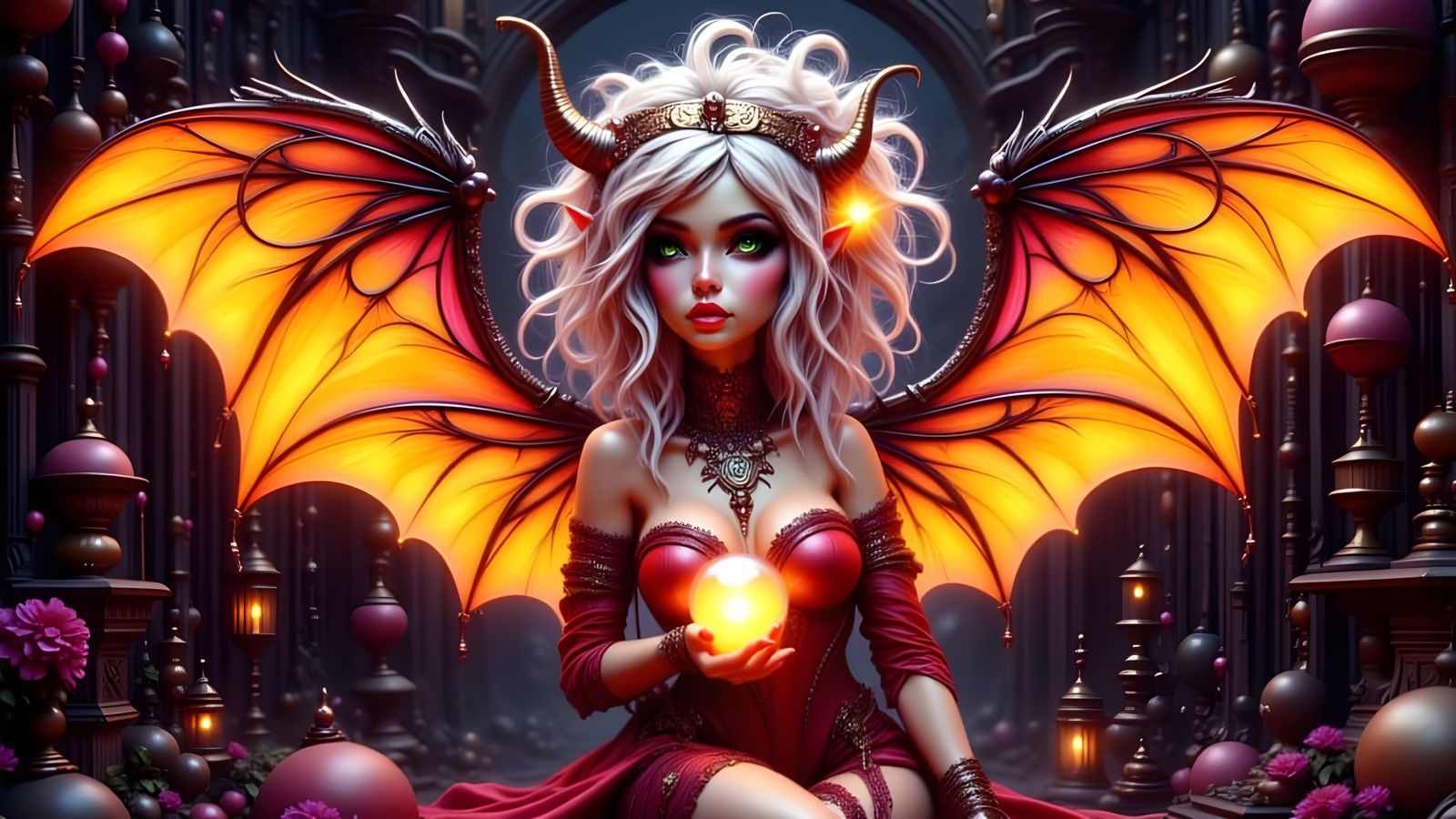 Seductive Devil Pixie Babe ~ Test