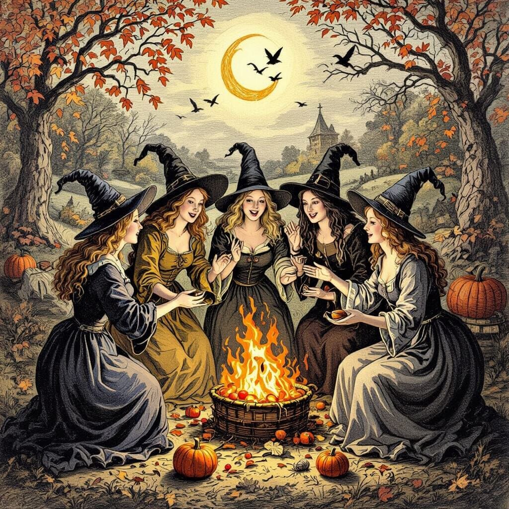 Witches Autumn Harvest