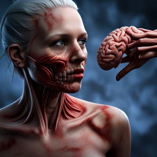 Undead Zombie Feast: A 3D Rendered Horror