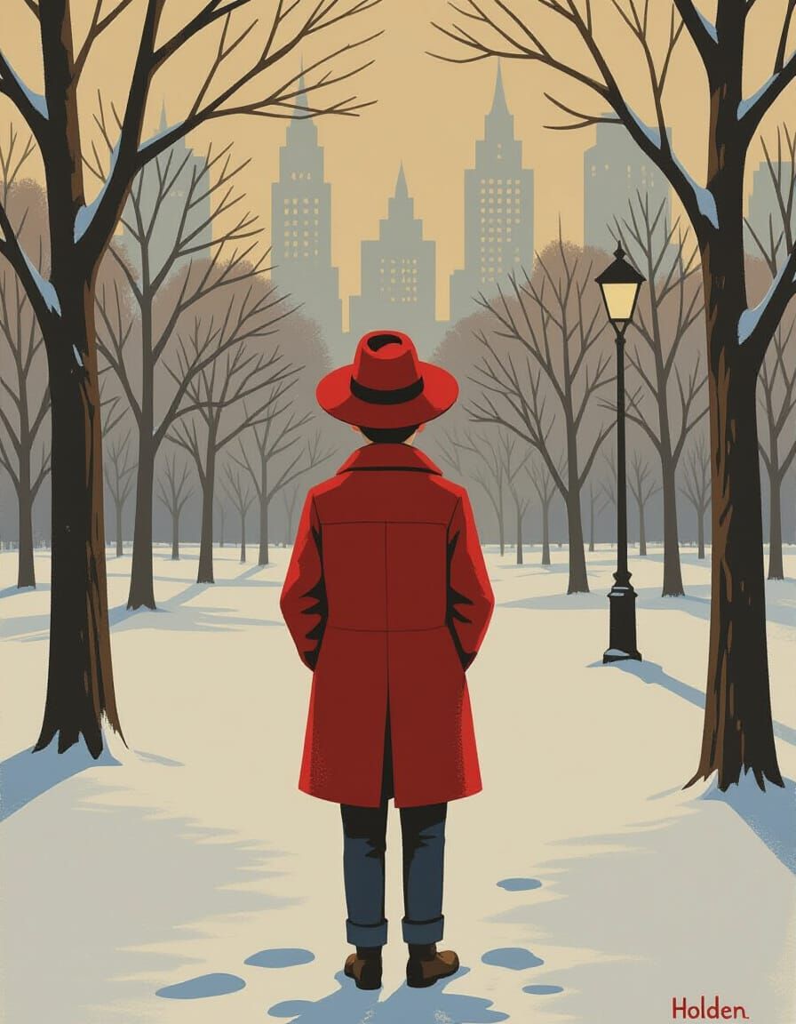 Holden Caulfield in Misty Central Park