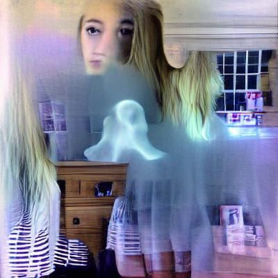 Ethereal Ghostly Image