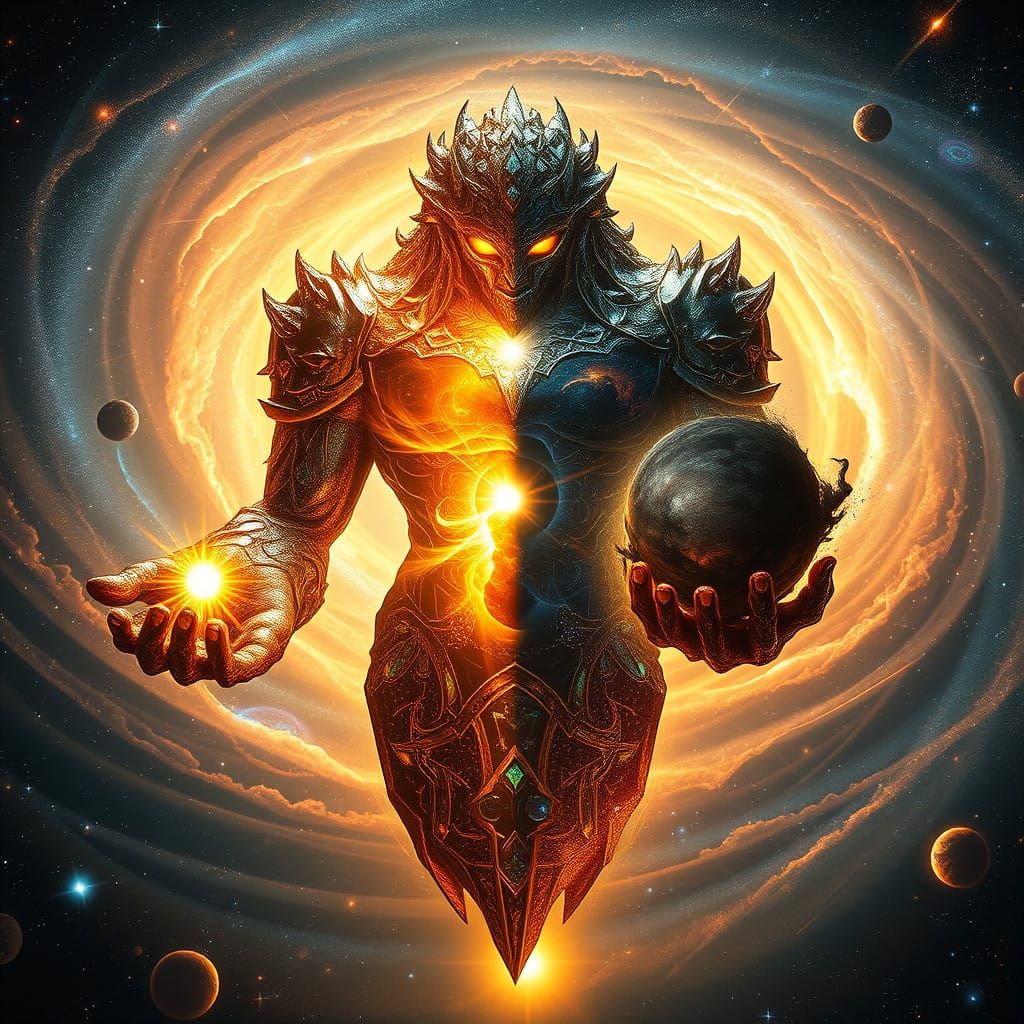 Celestial Guardian of Balance and Transformation