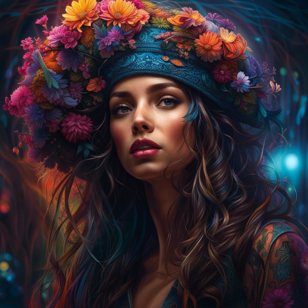 Glowing Dancer in the Dark: A Fantasycore Masterpiece