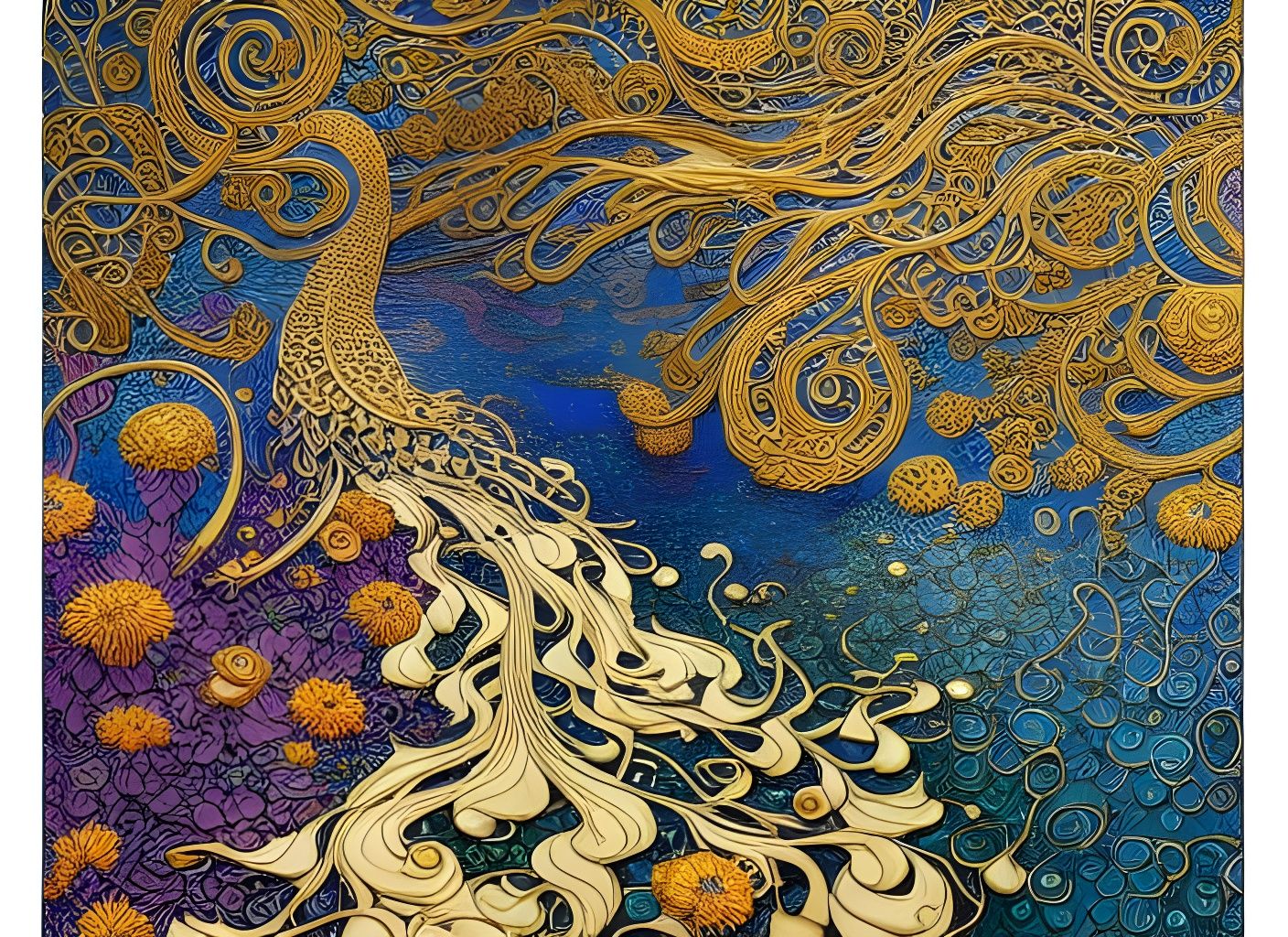 The Gold Peacock