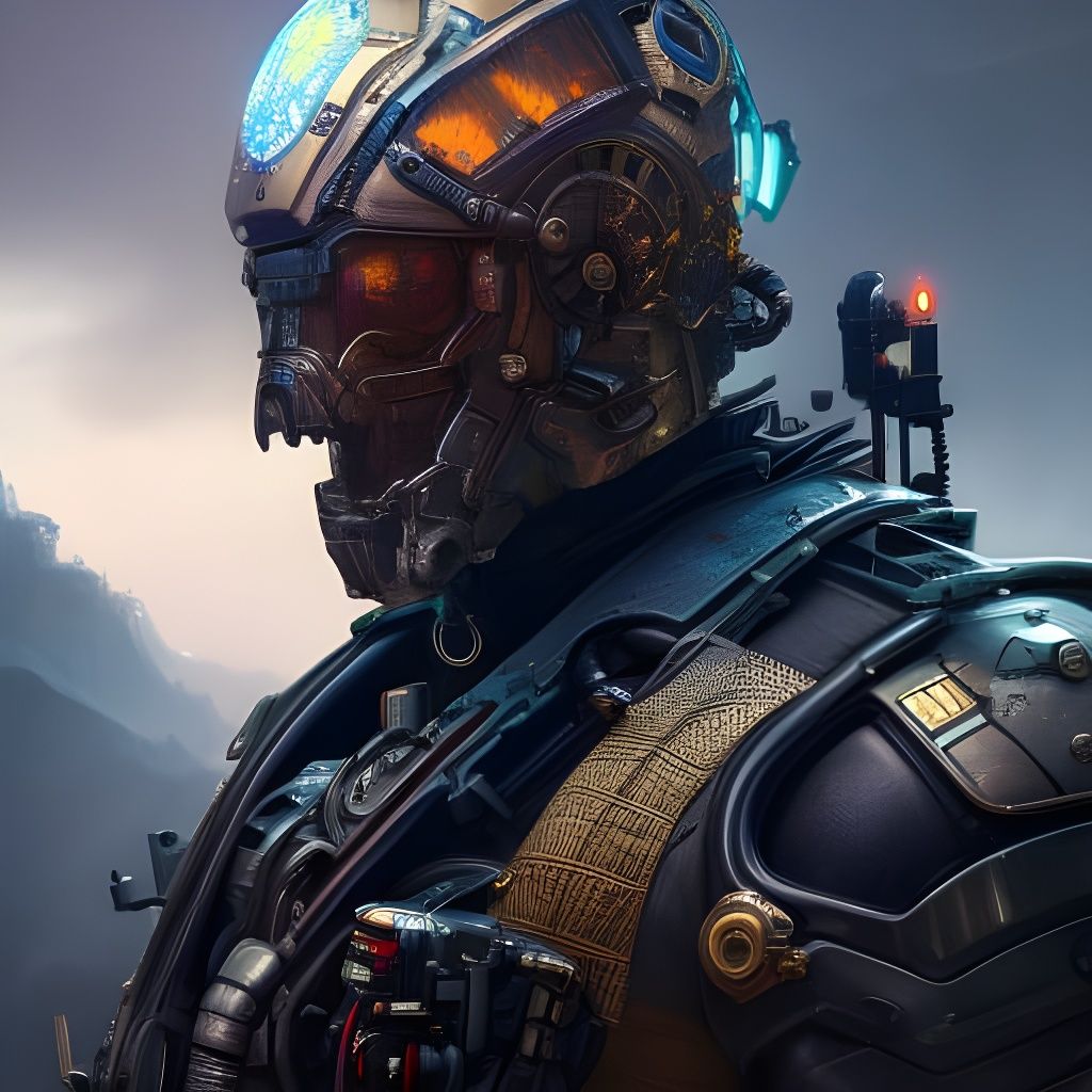 Zombie Pilot in Detailed Cockpit, Hyperrealistic Art