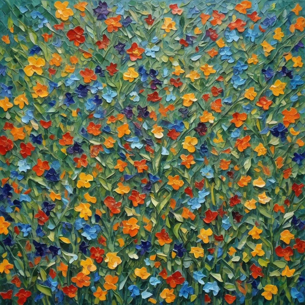 Neo-Impressionist Words Create Visions in Oil