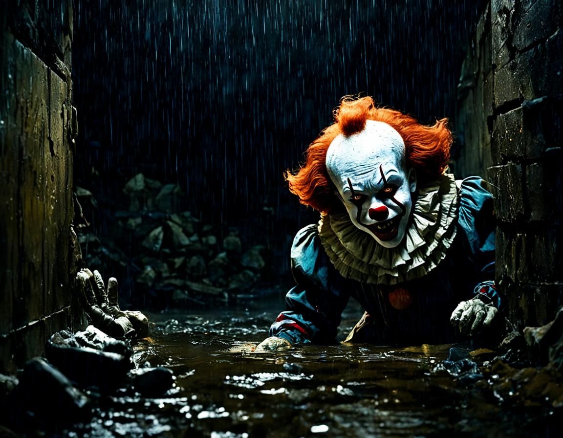 Pennywise Lurks: An "It" Scene in McKean Style