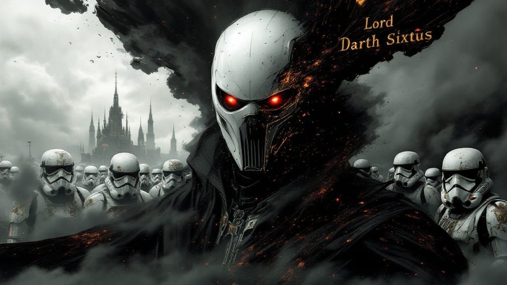 Cyberpunk Horror Figure in Biomechanical Style