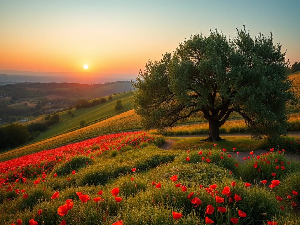 Provence Hillside