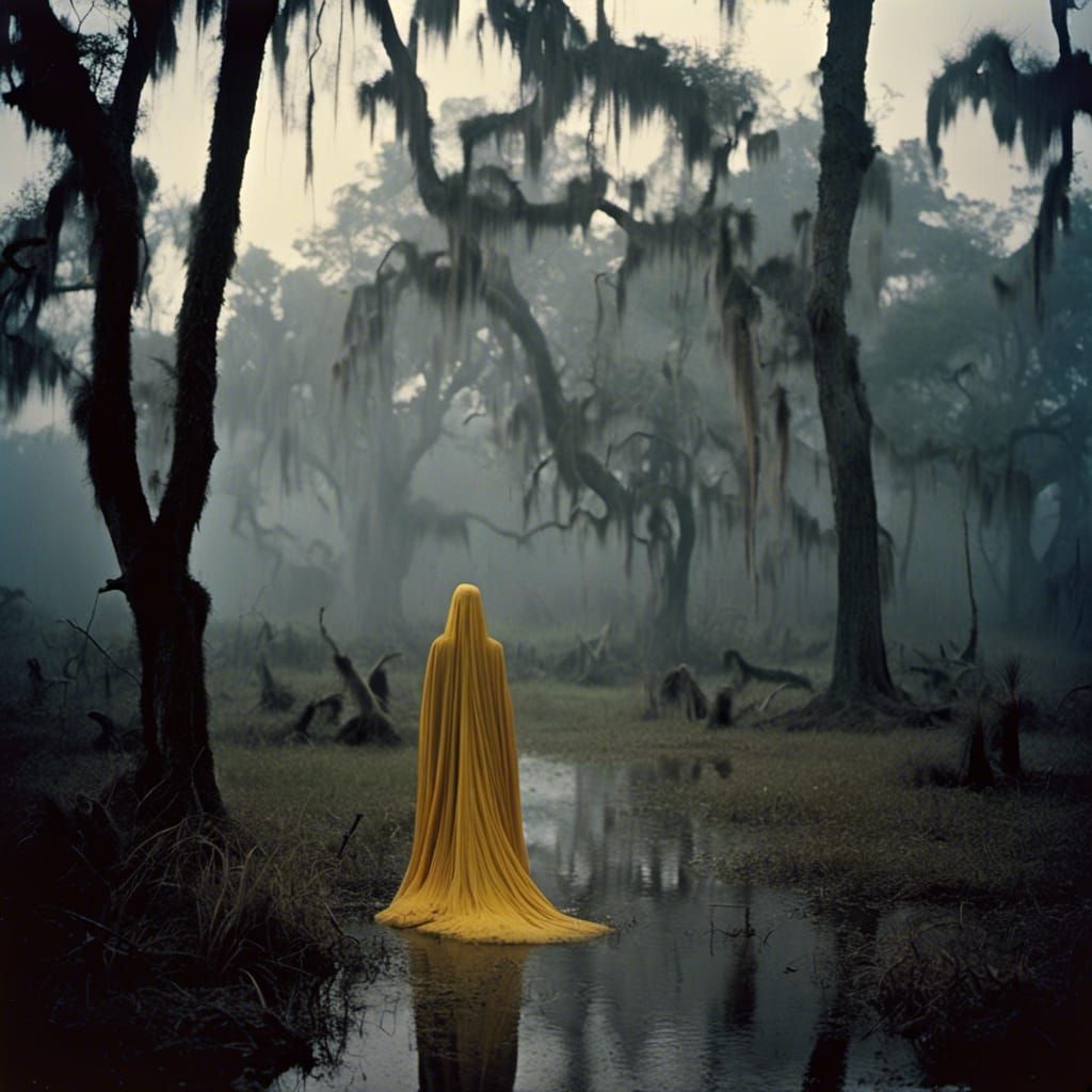 Vampiric Hag in Southern Gothic Photography