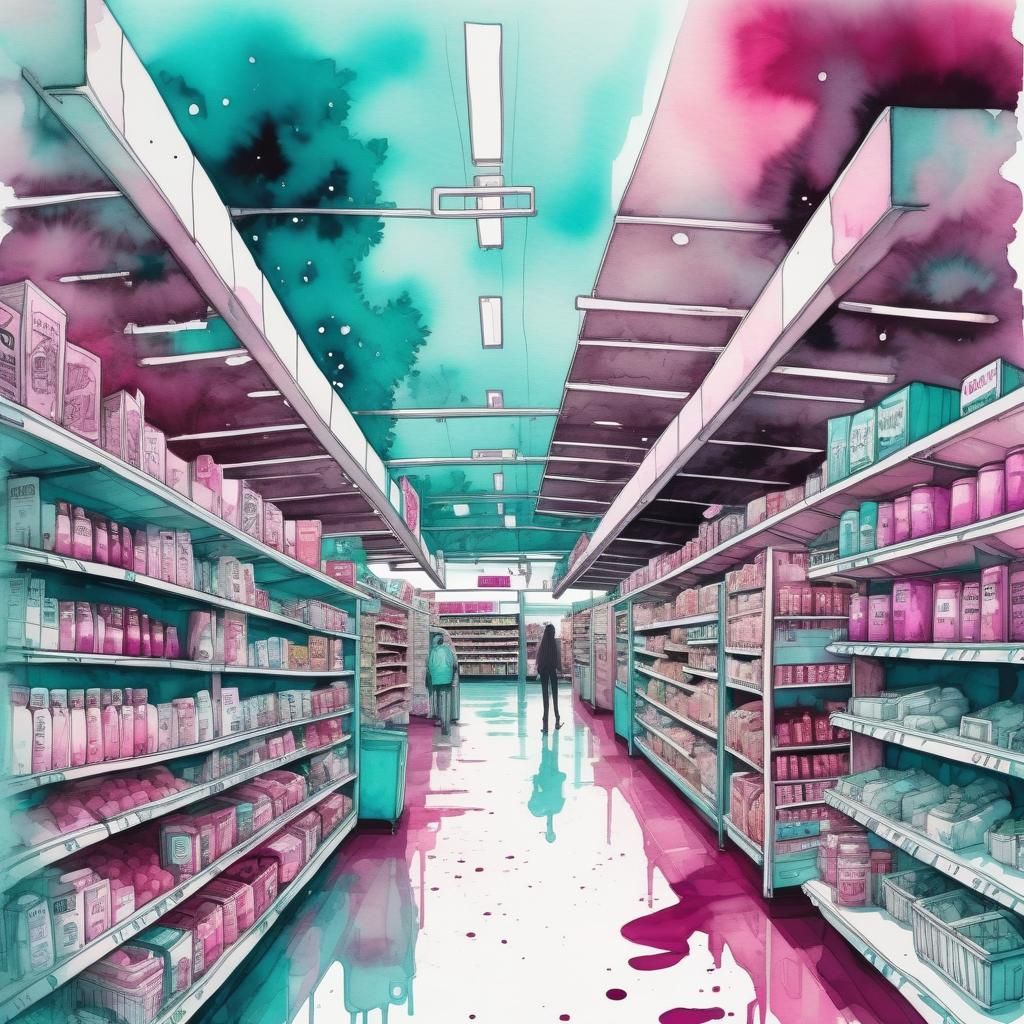 Surreal Treehouse Park in Disaster Supermarket