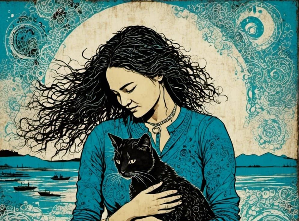 <lora:Batik:1.0> <lora:Native woman:1.0> <lora:Europunk:1.0>...