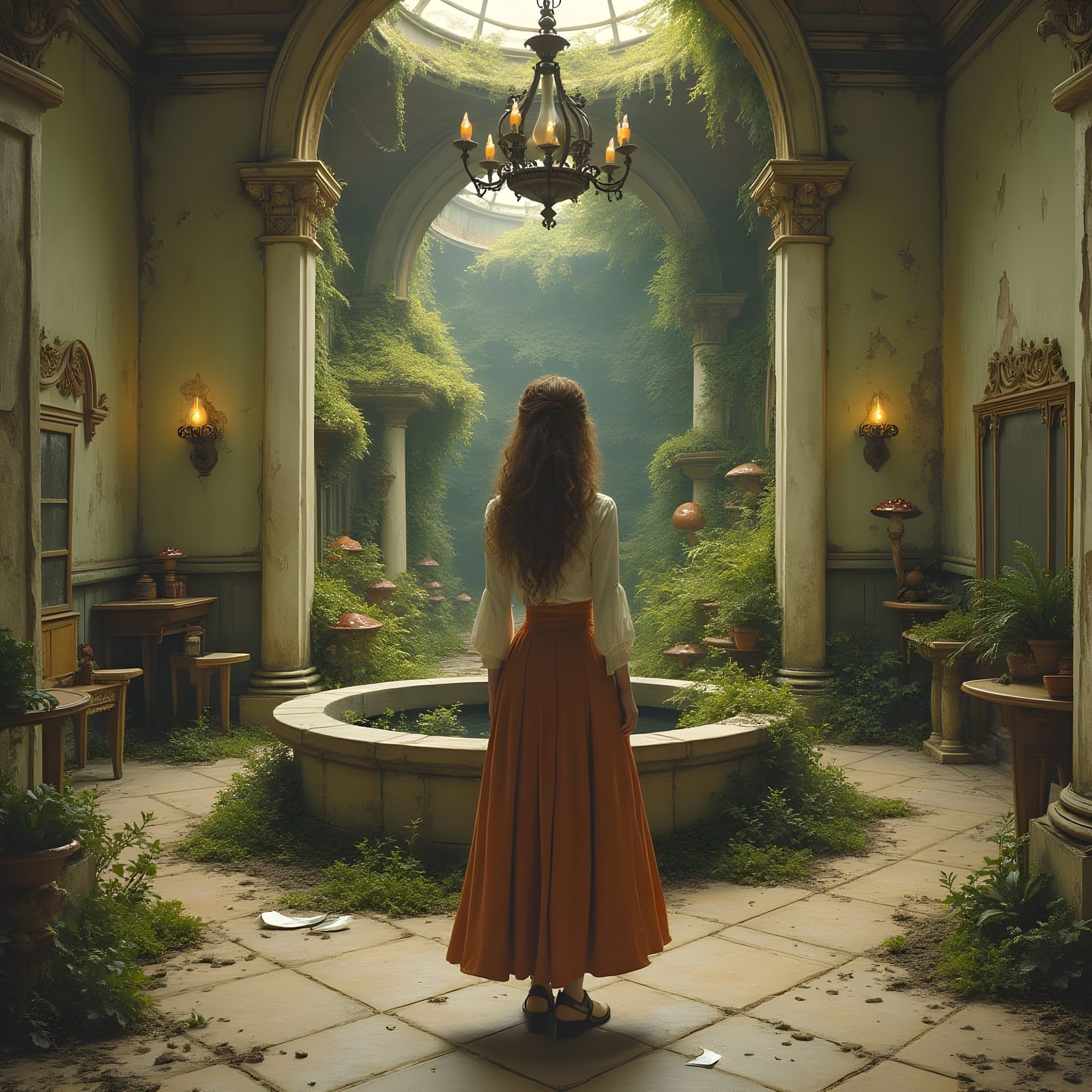 Financial Struggle Amidst Abandoned Hotel Decay