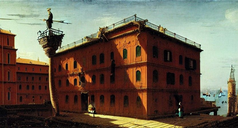 Cops and Robbers in Classic Landscape Style