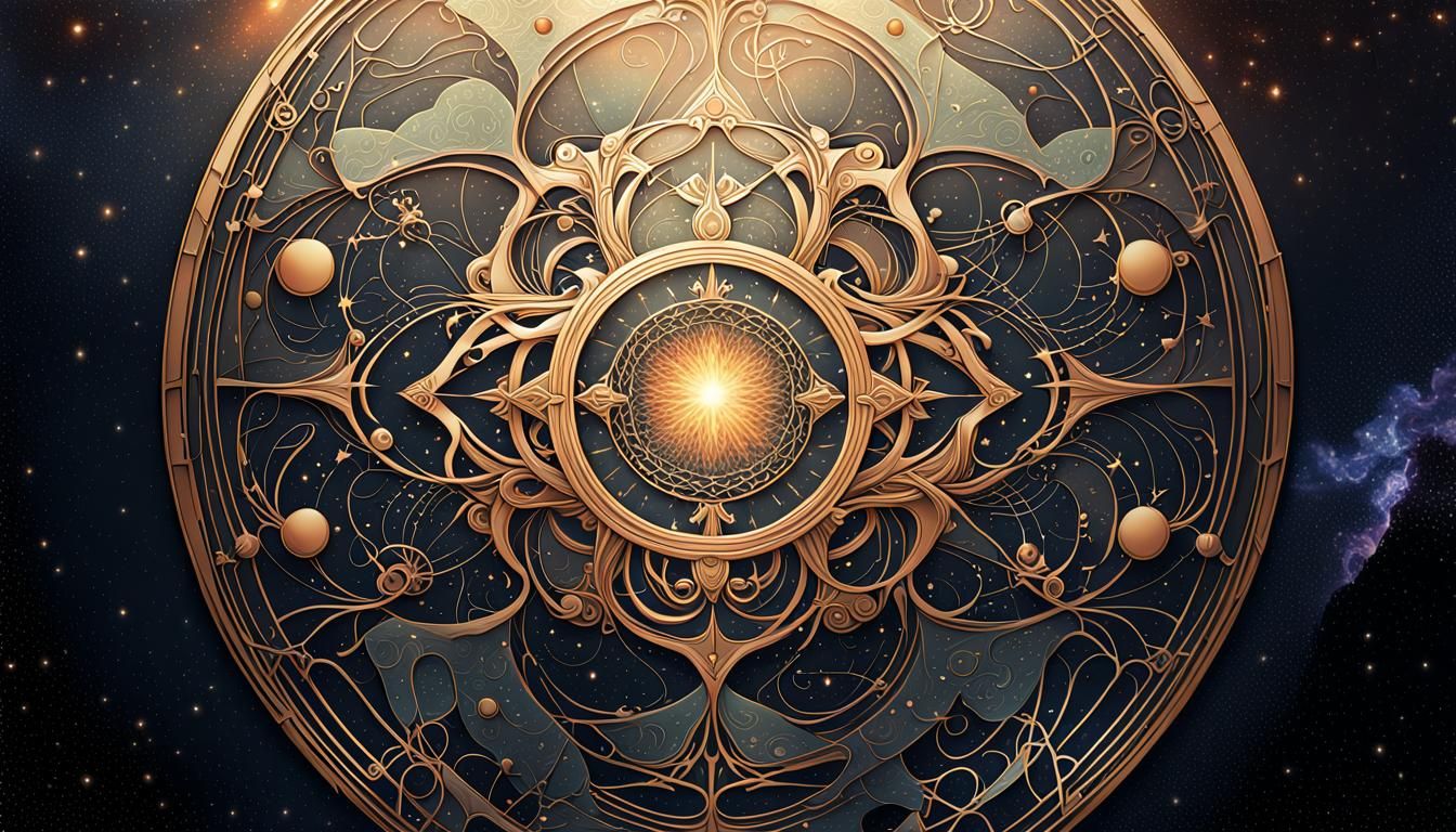 An intricate design with delicate patterns and details.