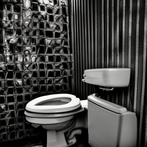 Hyperrealistic Toilet in High Definition