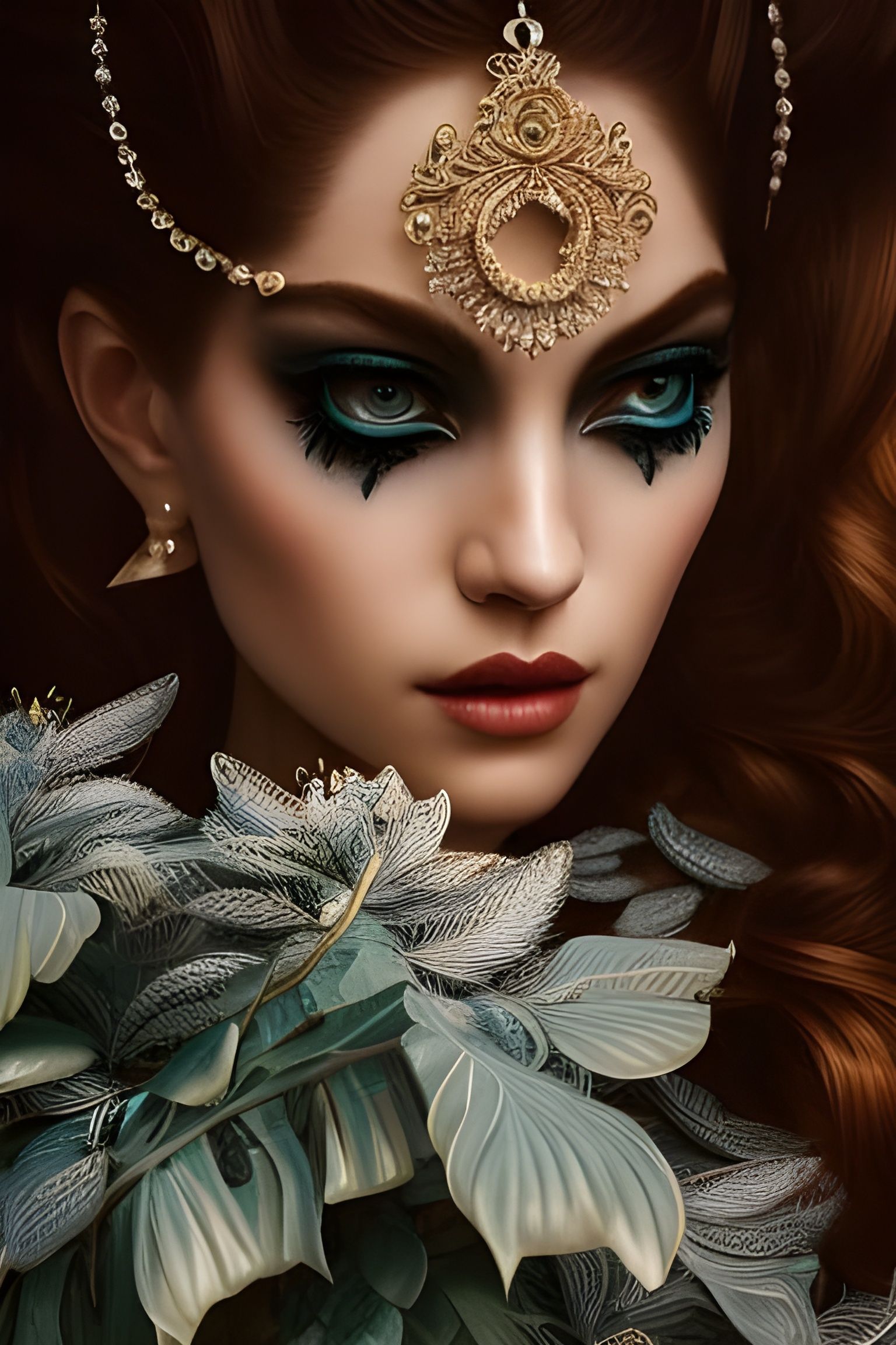 Detailed Emoji in Ethereal Vaporwave Style