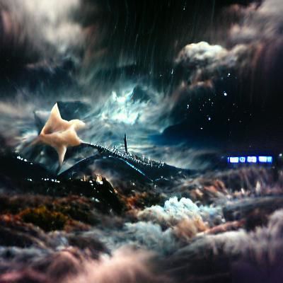 Epic Star Explosion: Digital Matte Painting