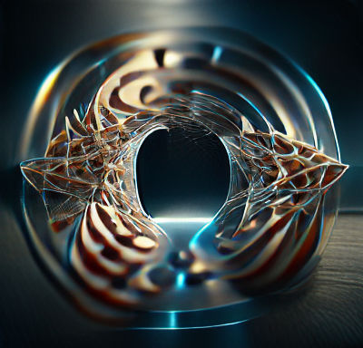 3D Rendering of Pi Constant
