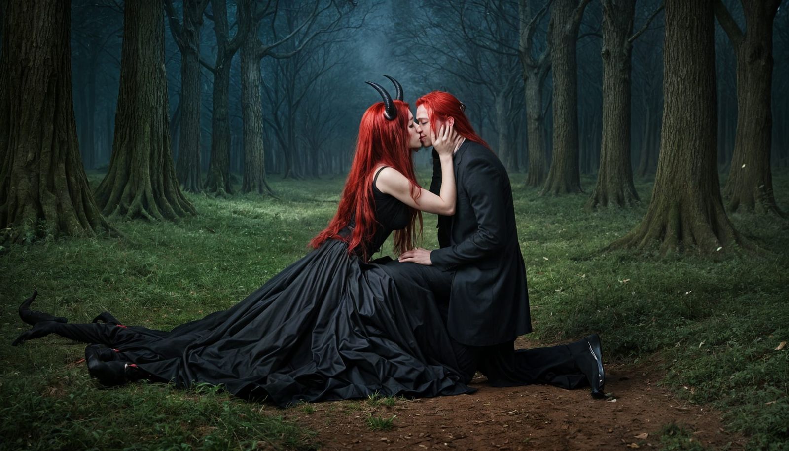 Passionate Embrace: Devil and Woman in Deep Color Horror