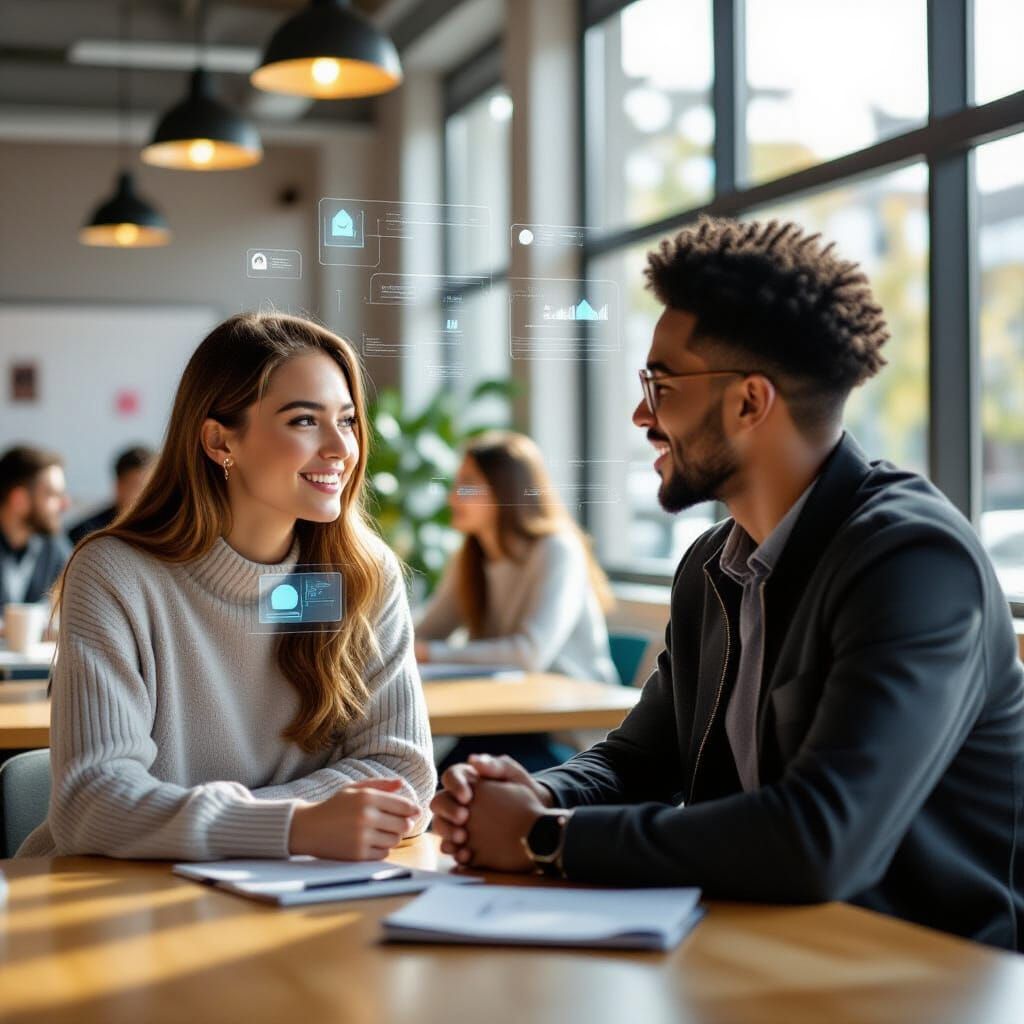 Students and Mentor Discuss Future Skills in Modern Learning...