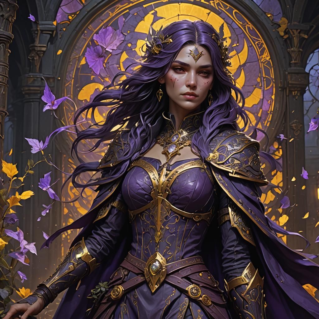 Manon Blackbeak: Dark Fantasy Concept Art