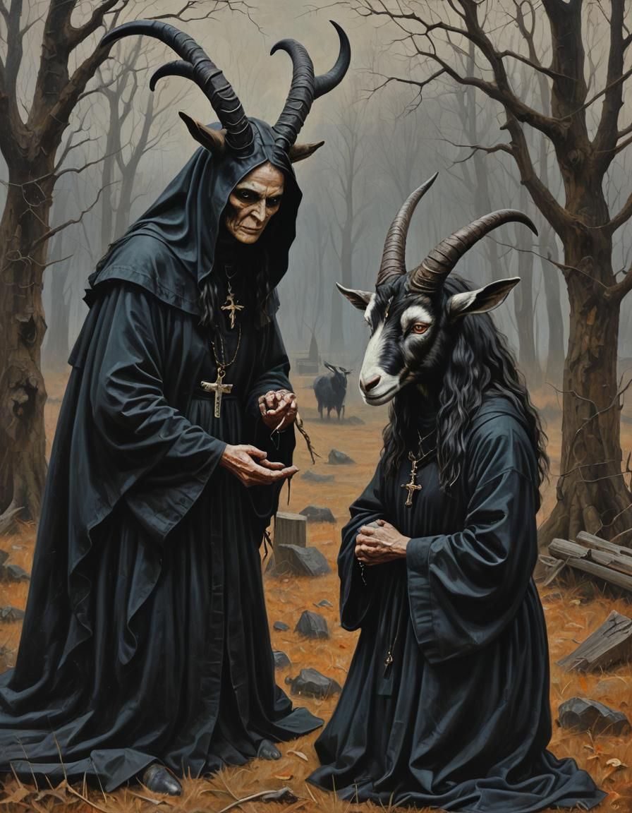 Dark Folk Horror: Baphomet and Witch in New England