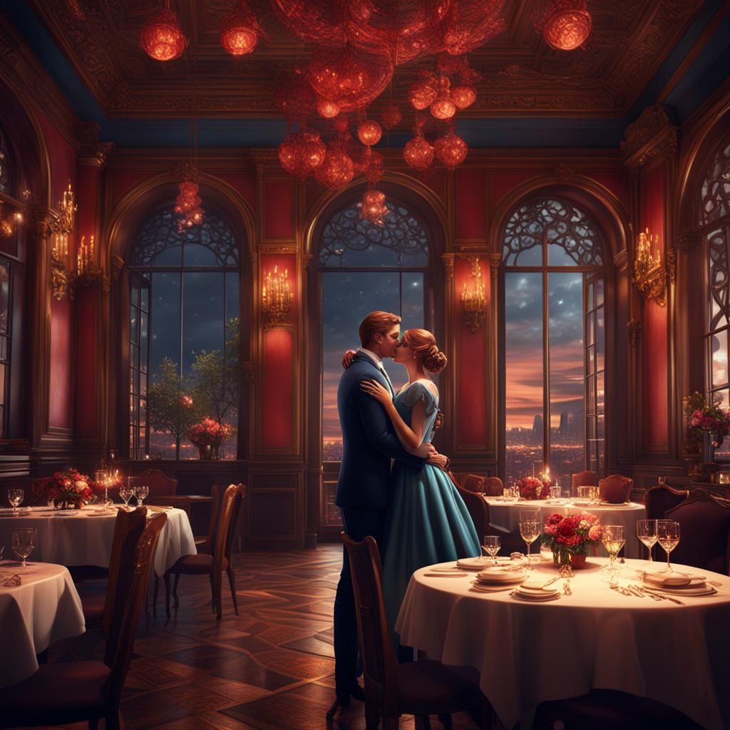 woman and man
