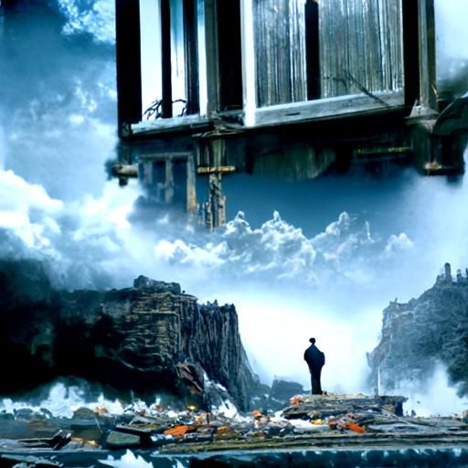 Dramatic Cinematic Digital Matte Painting