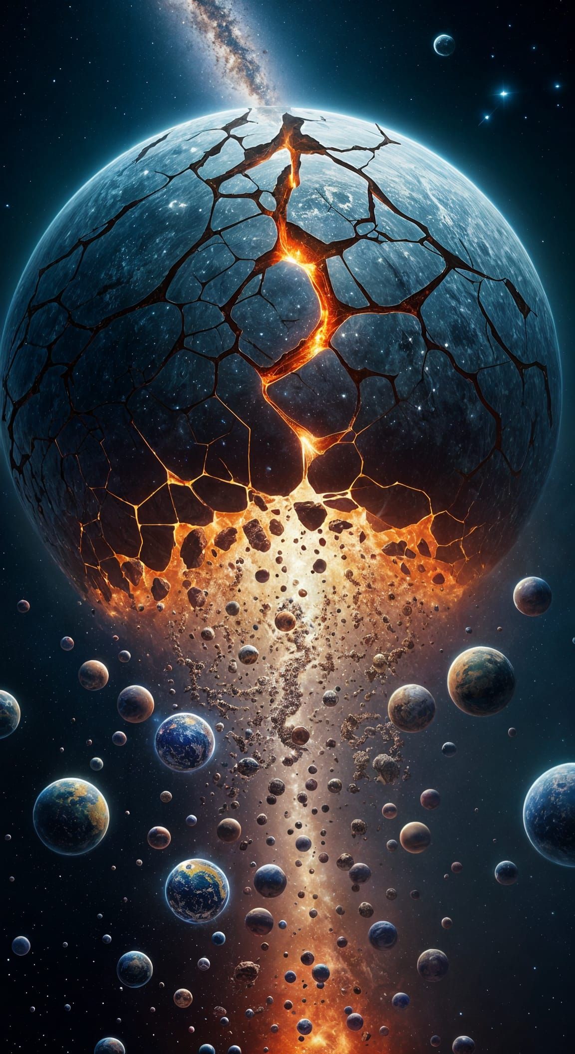 Celestial Birth: A Sci-Fi Masterpiece in Cosmic Expanse