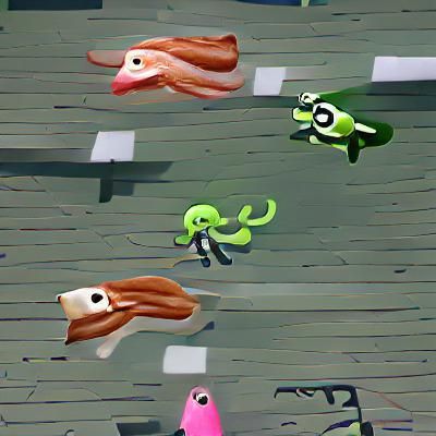 AI Generated Squid Game Image